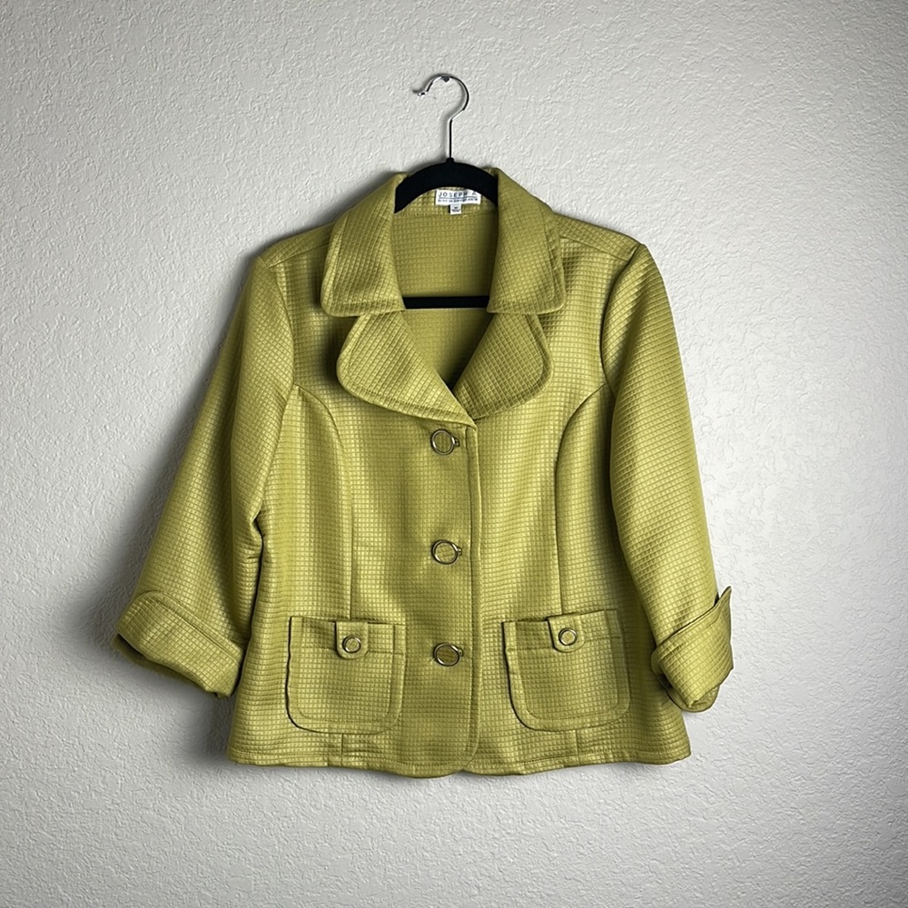 Joseph A. Green Button Up Jacket